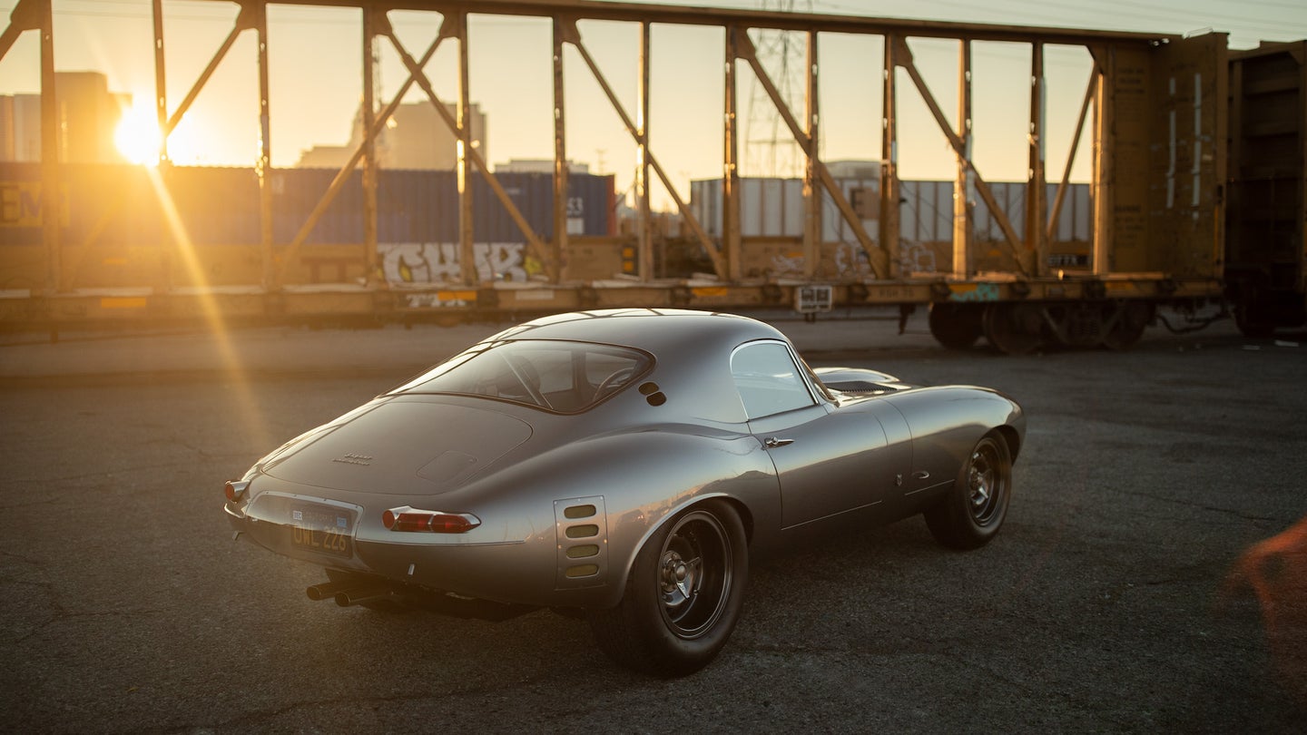 One Man Spent Eight Years Building This Insanely Detailed Jaguar E-Type Low Drag Coupe Clone
