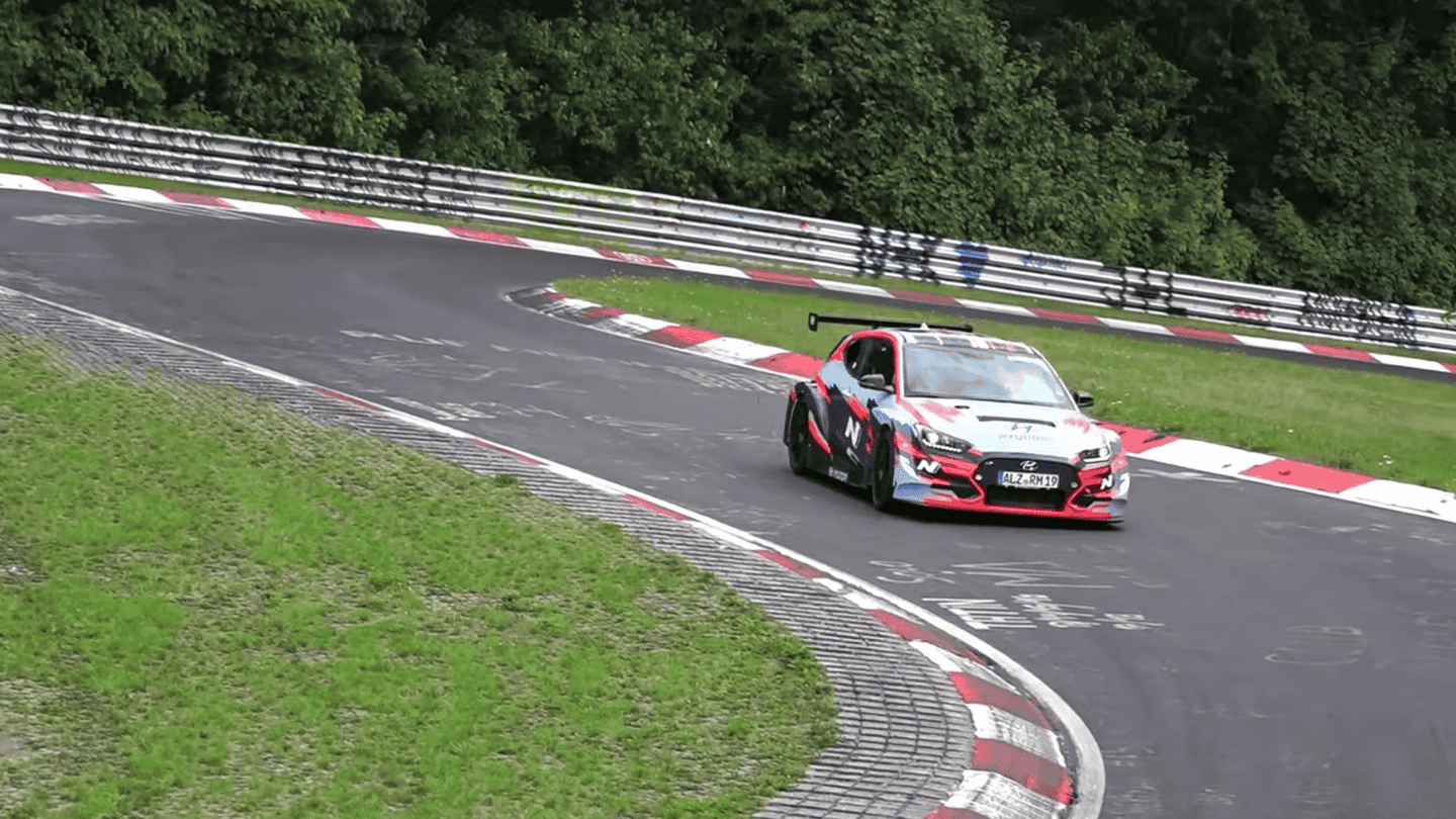 Mid-Engined Hyundai Prototype Spotted in Race Car Camouflage at Nürburgring