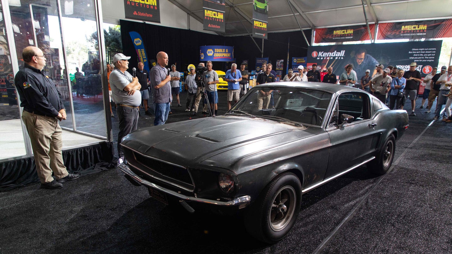 McQueen’s 1968 Ford Mustang GT From Bullitt Could Become Most Expensive ‘Stang Ever