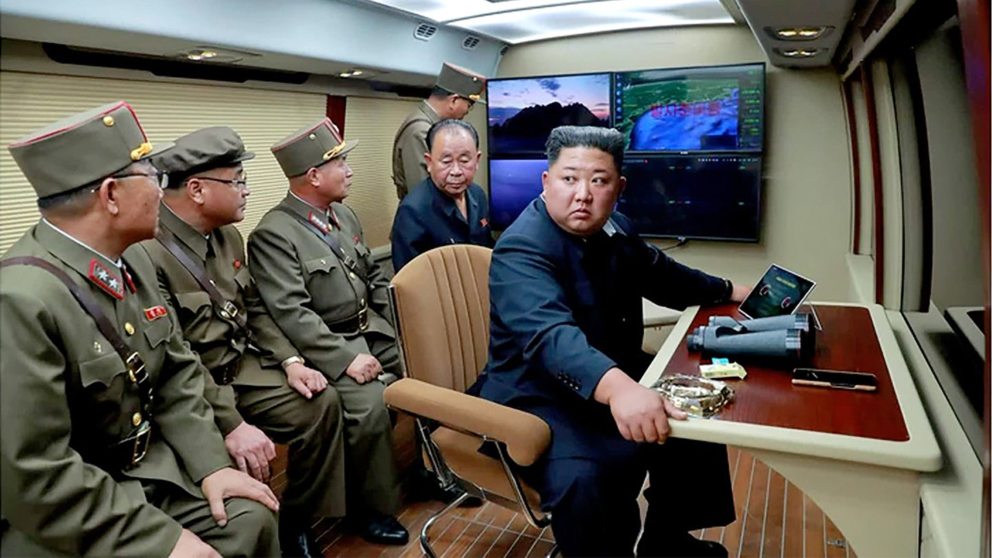 North Korea’s Kim Jong Un Has A New Luxury Missile Launch Viewing Van