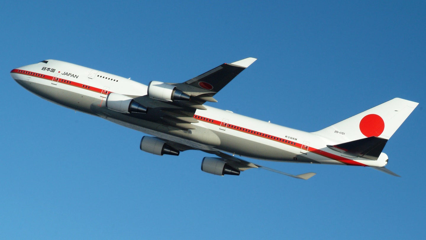 You Can Buy Japan&#8217;s &#8216;Air Force One&#8217; 747 Jumbo Jet
