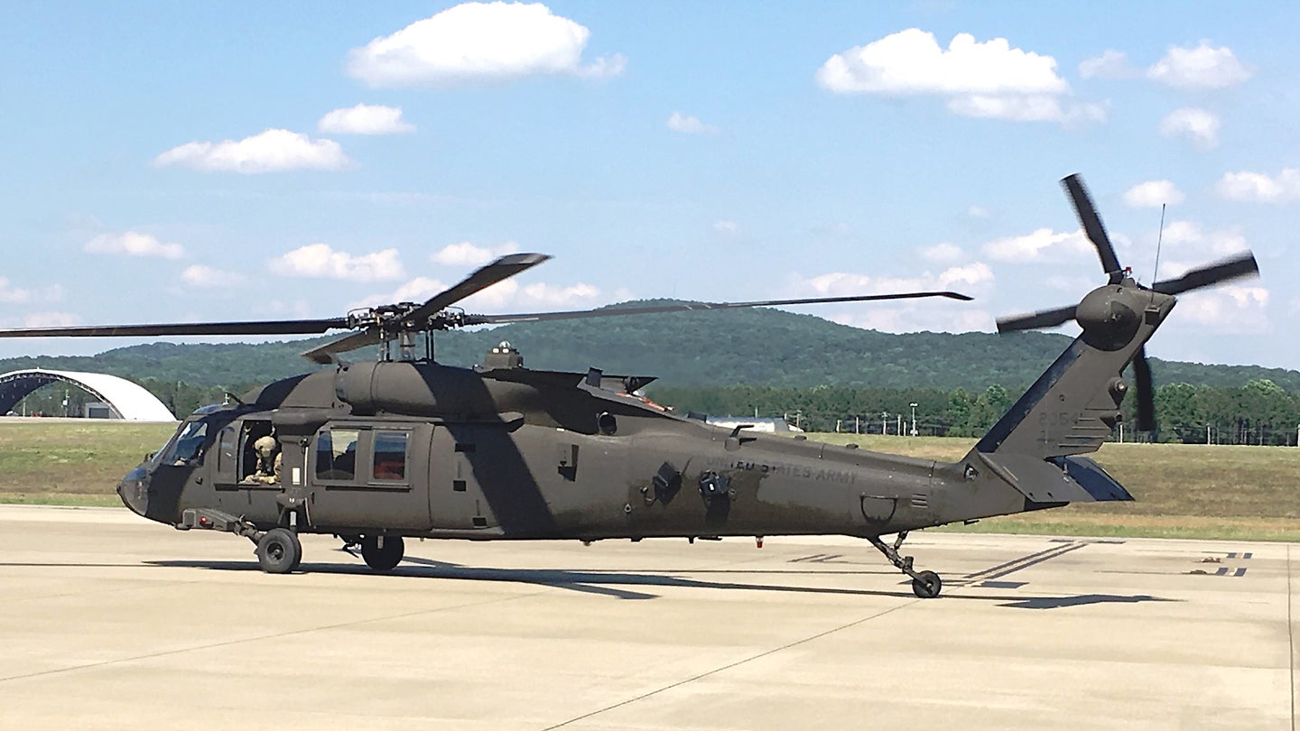 Army Black Hawks Are Finally Getting Laser Countermeasures To Throw Off Infrared Missiles
