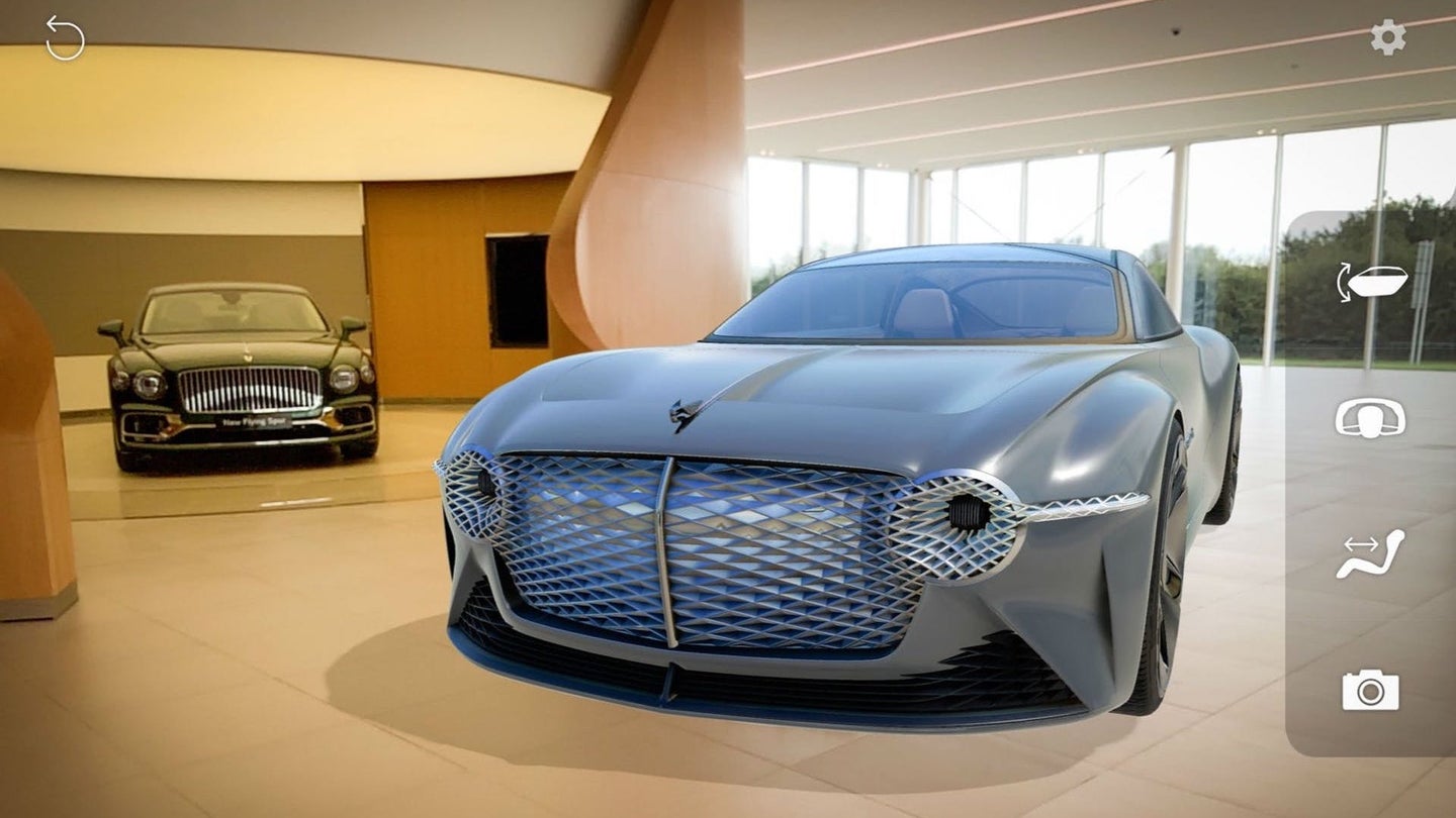 You Can Now Experience Bentley&#8217;s New EXP 100 GT Concept Car Via Augmented Reality