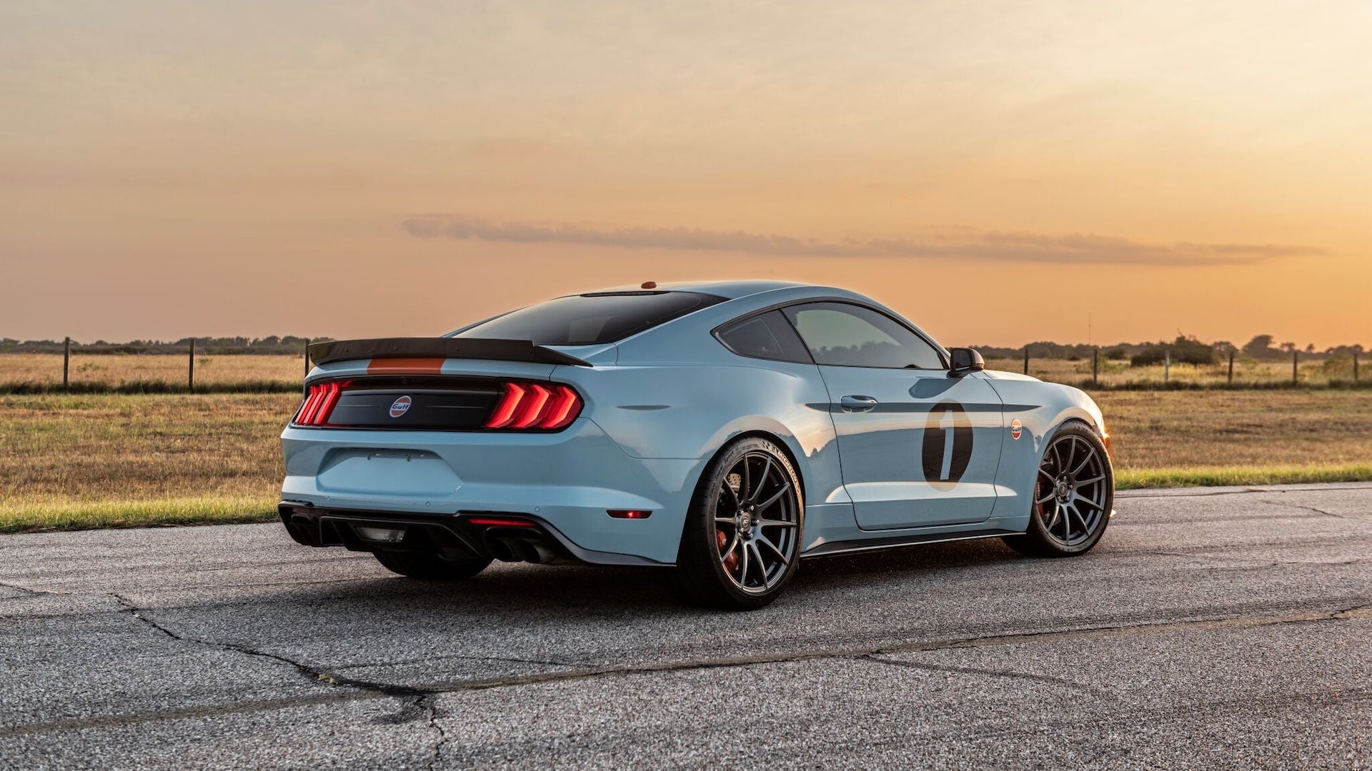 808-Hp 2019 Ford Mustang Gt 'Gulf Heritage' Is The Most Expensive New  'Stang You Can Buy
