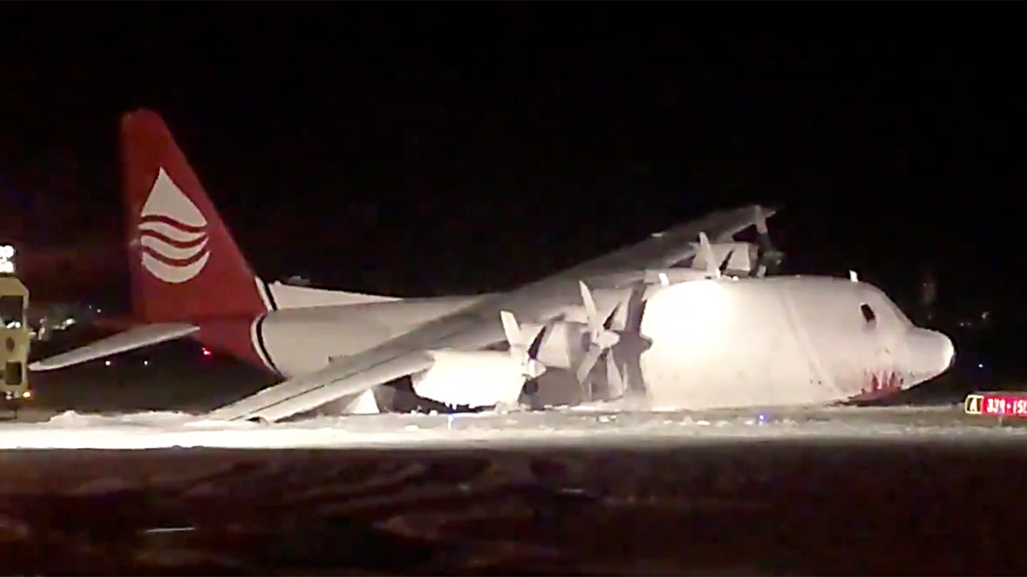 A C-130 Hercules Transport Crash Landed At Santa Barbara Airport (Updated)