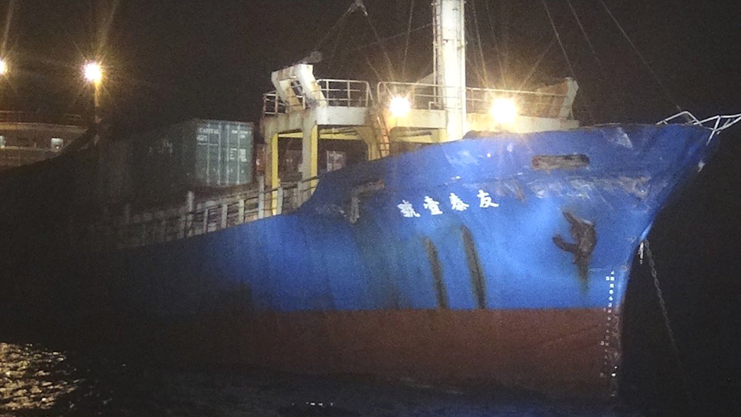 What We Know About A Mysterious Collision Between A Chinese Warship And A Taiwanese Cargo Ship