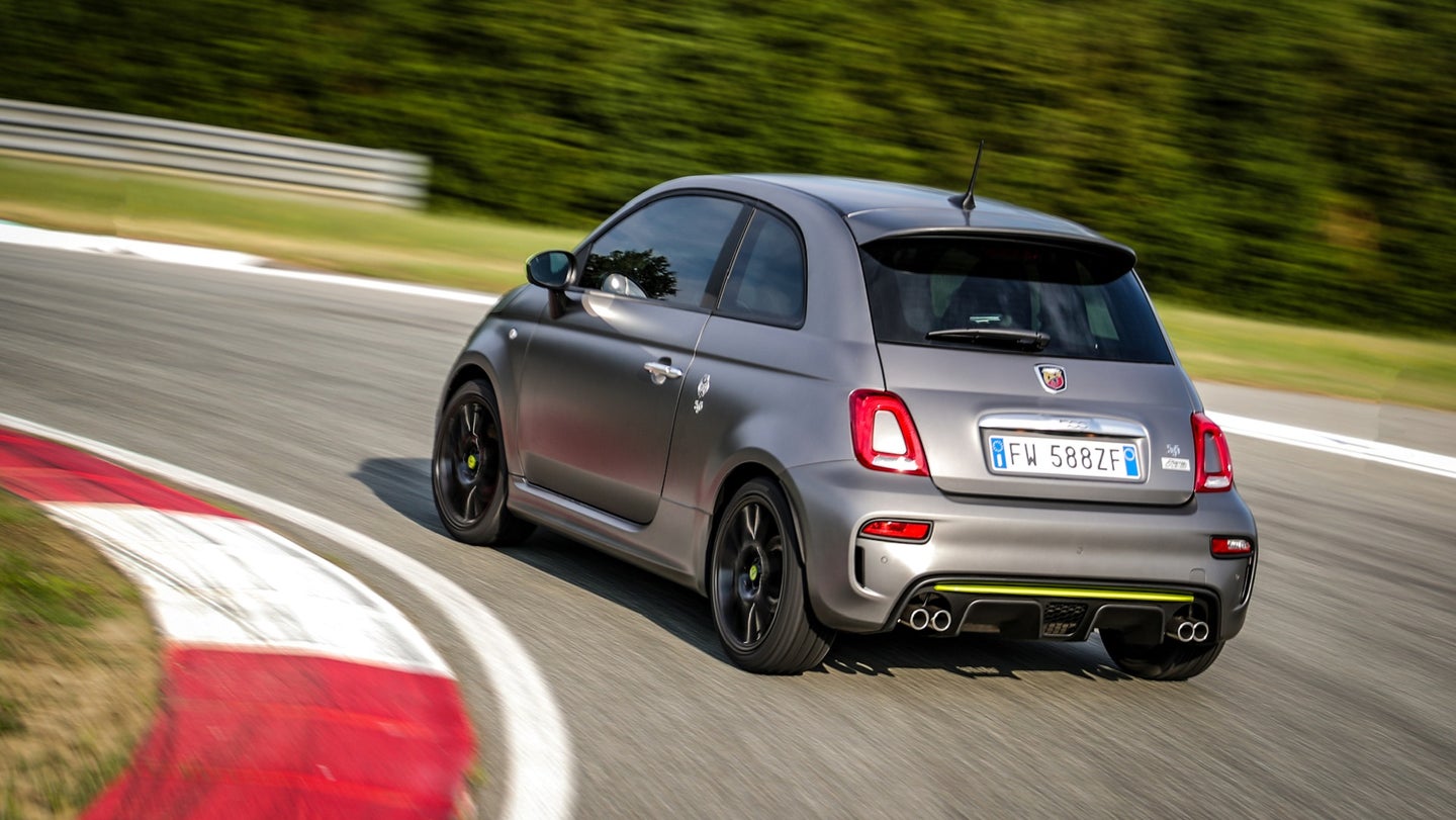 Behold the 165-HP Fiat 500 Abarth 595 Pista We Won&#8217;t Be Getting in the US