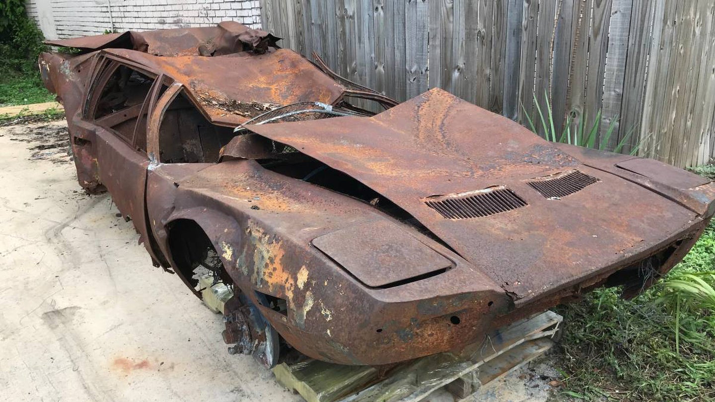 Would You Pay $2,000 for What’s Left of This 1971 De Tomaso Pantera?