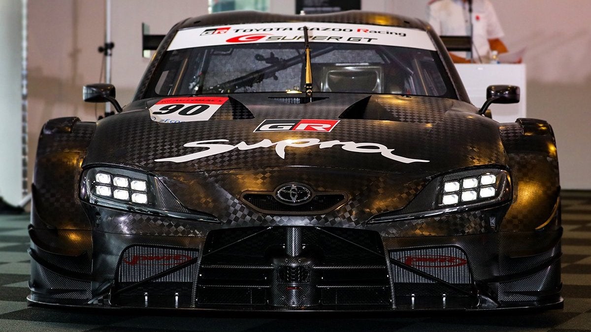 Toyota Unveils Carbon Fiber-Bodied GR Supra Race Car for Super GT and DTM