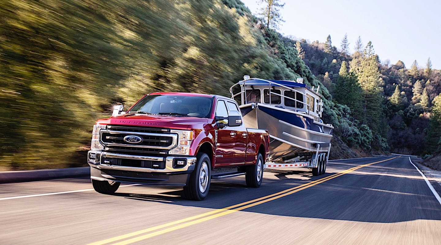 2020 Ford Super Duty&#8217;s New Diesel V8 Wins Engine War With 1,050 LB-FT of Torque