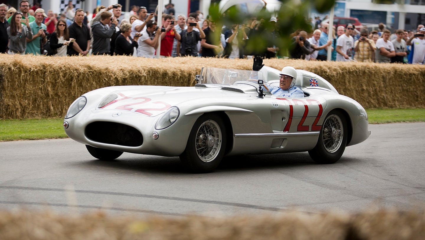 Motorsport Legend Sir Stirling Moss Turns 90 Years Old Today