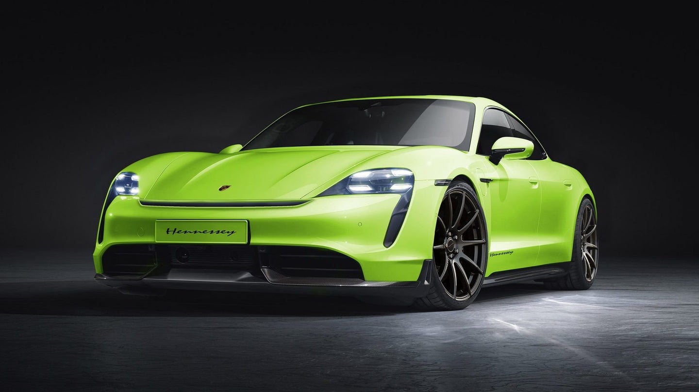 Hennessey Confirms 2020 Porsche Taycan Will Be Its First Modified EV