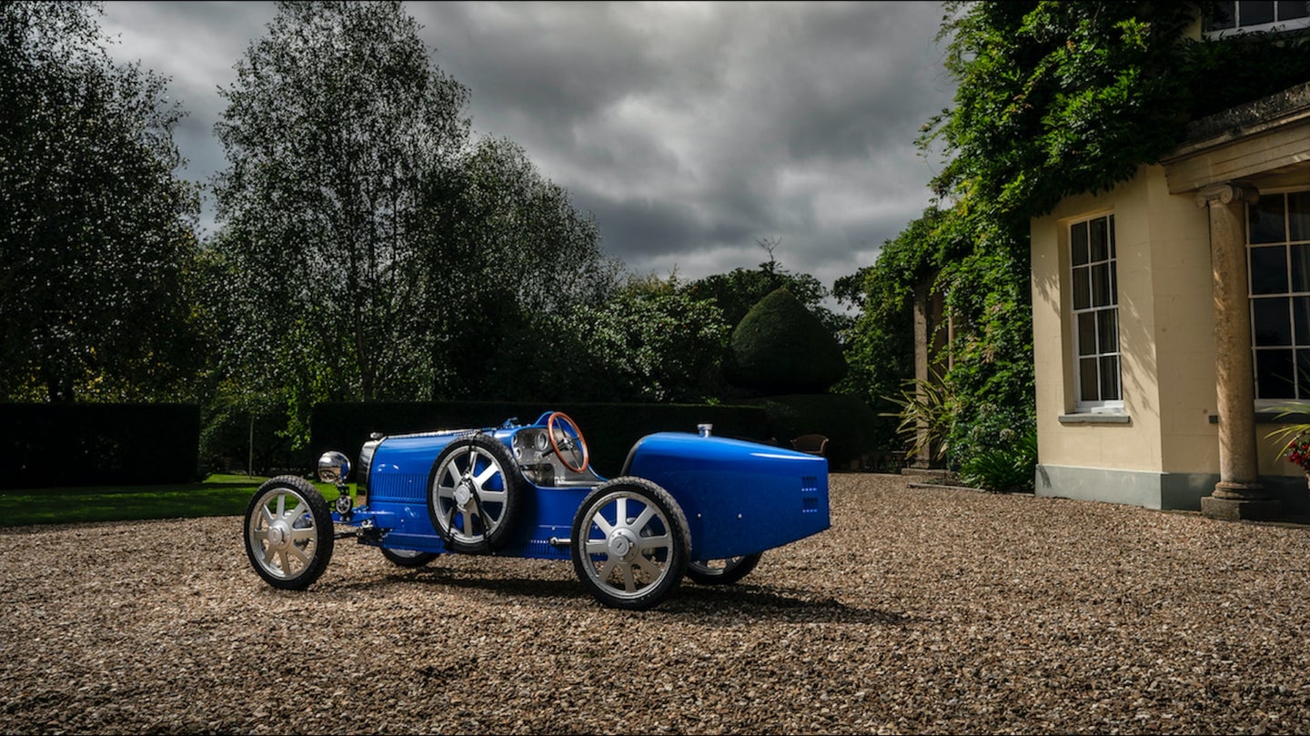Bugatti’s First Electric Car Is a Miniature Type 35 Grand Prix Racer That Starts at $33,000