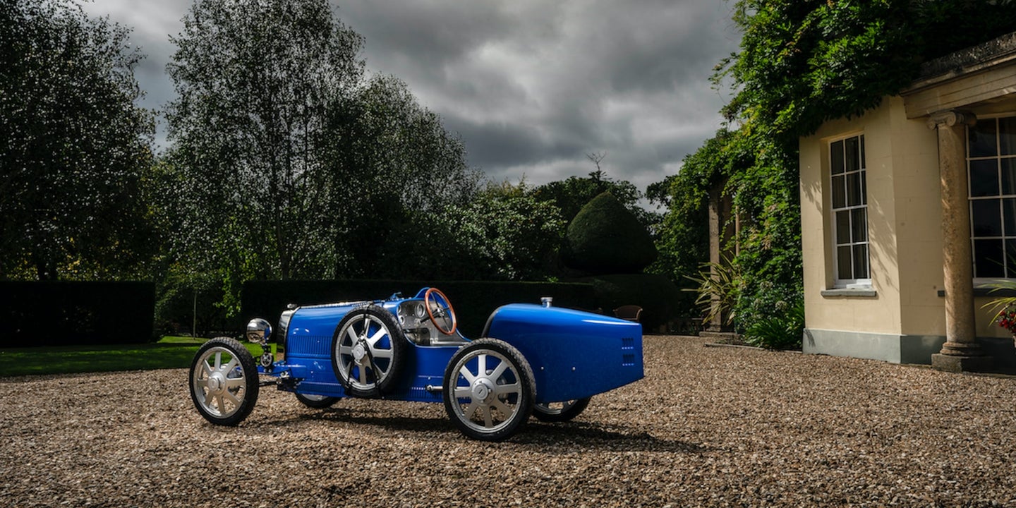Bugatti’s First Electric Car Is a Miniature Type 35 Grand Prix Racer That Starts at $33,000