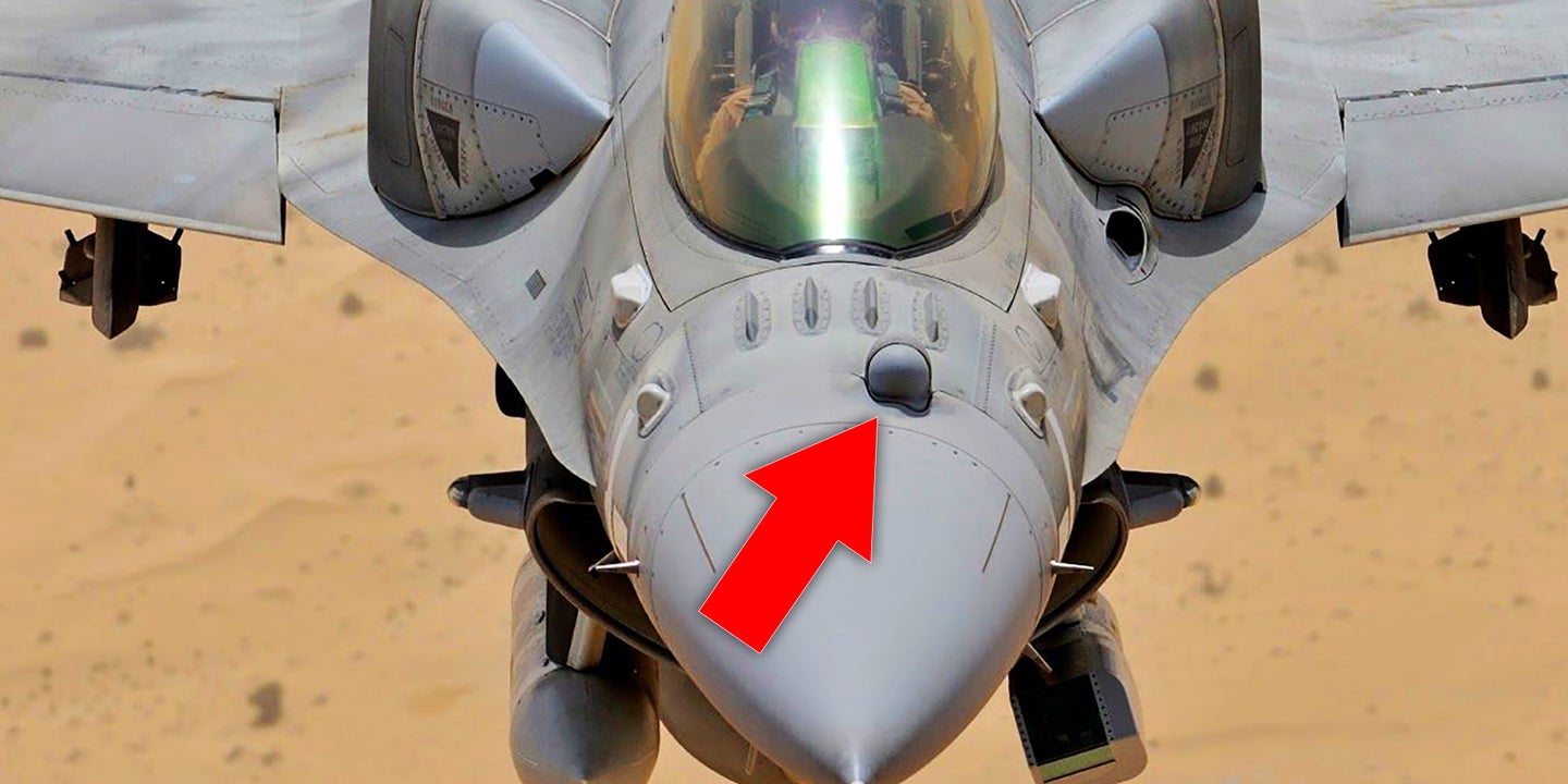 Here&#8217;s What The Ball On The Nose Of UAE&#8217;s Block 60 F-16E/F Desert Falcon Does