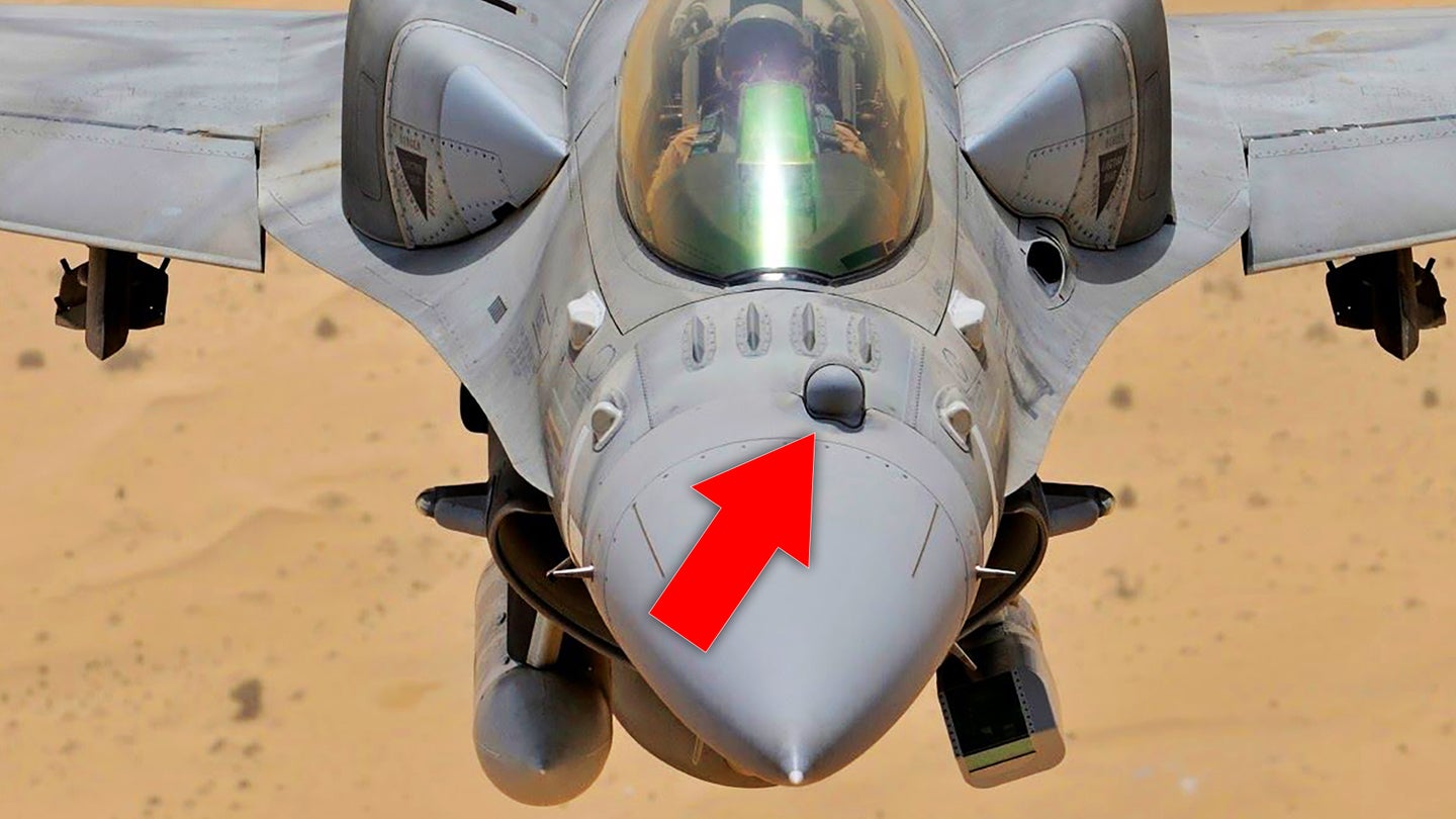 Here’s What The Ball On The Nose Of UAE’s Block 60 F-16E/F Desert Falcon Does