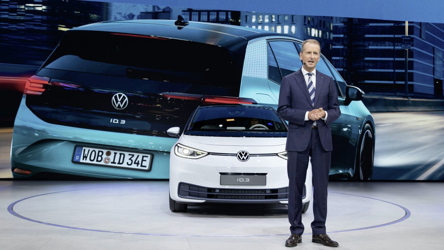 VW CEO Says He Admires Tesla’s Accomplishments, But Still Isn’t Buying a Stake in the Company
