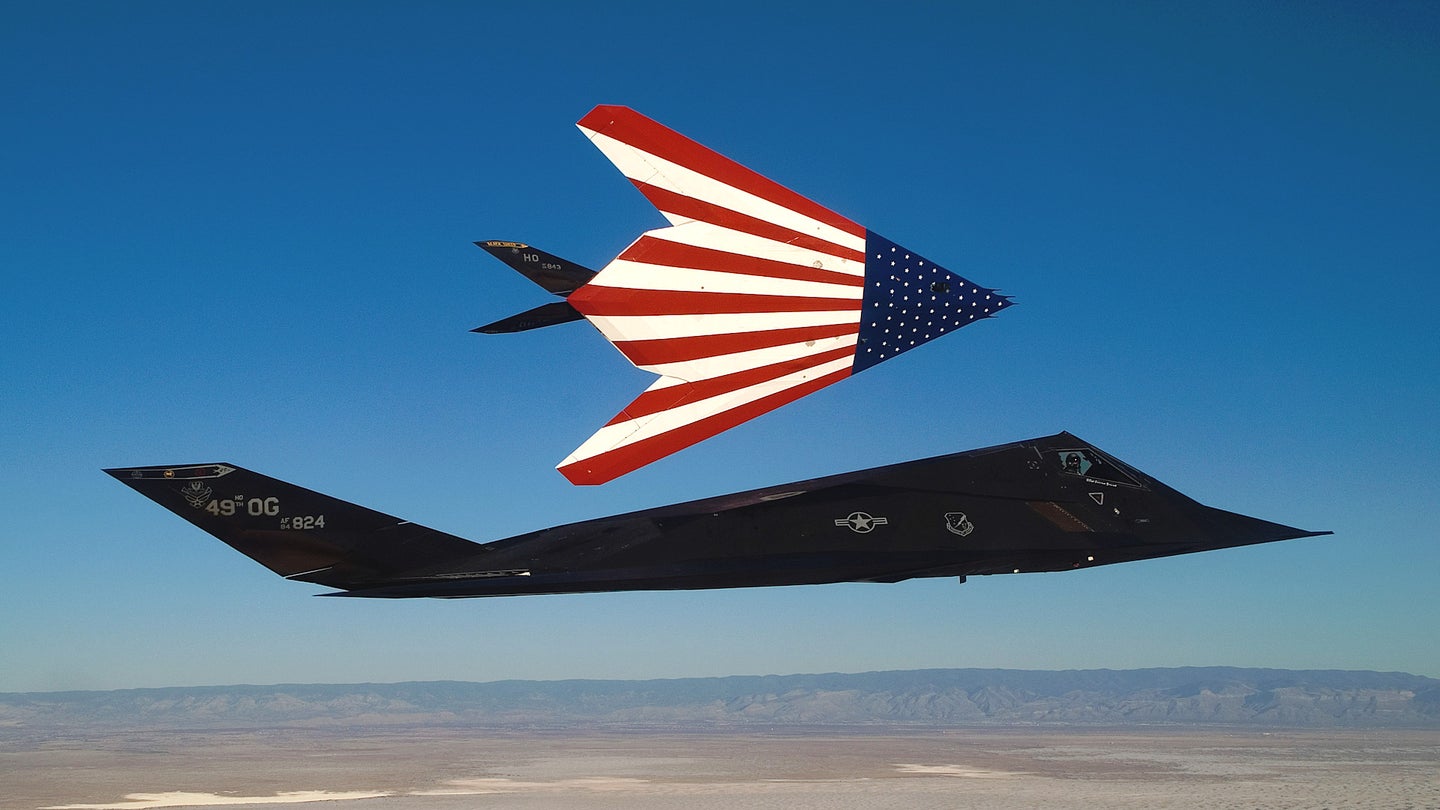 The Ronald Reagan Presidential Library Is Getting An F-117 Nighthawk Stealth Jet