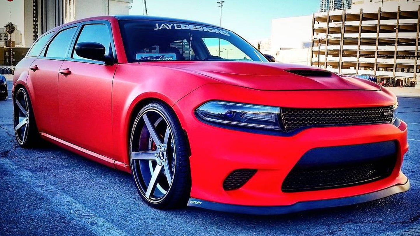 These Charger/Magnum Mashups Are Proof That the World Needs a Charger Hellcat Wagon