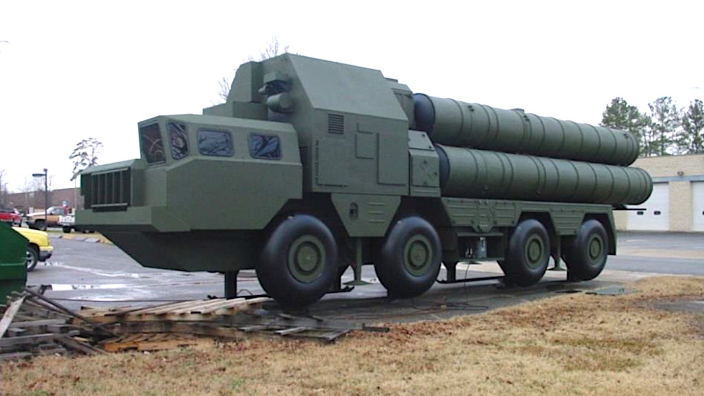 Air Force Wants Super Realistic Mock Launchers So It Can Replicate An S-300 SAM System