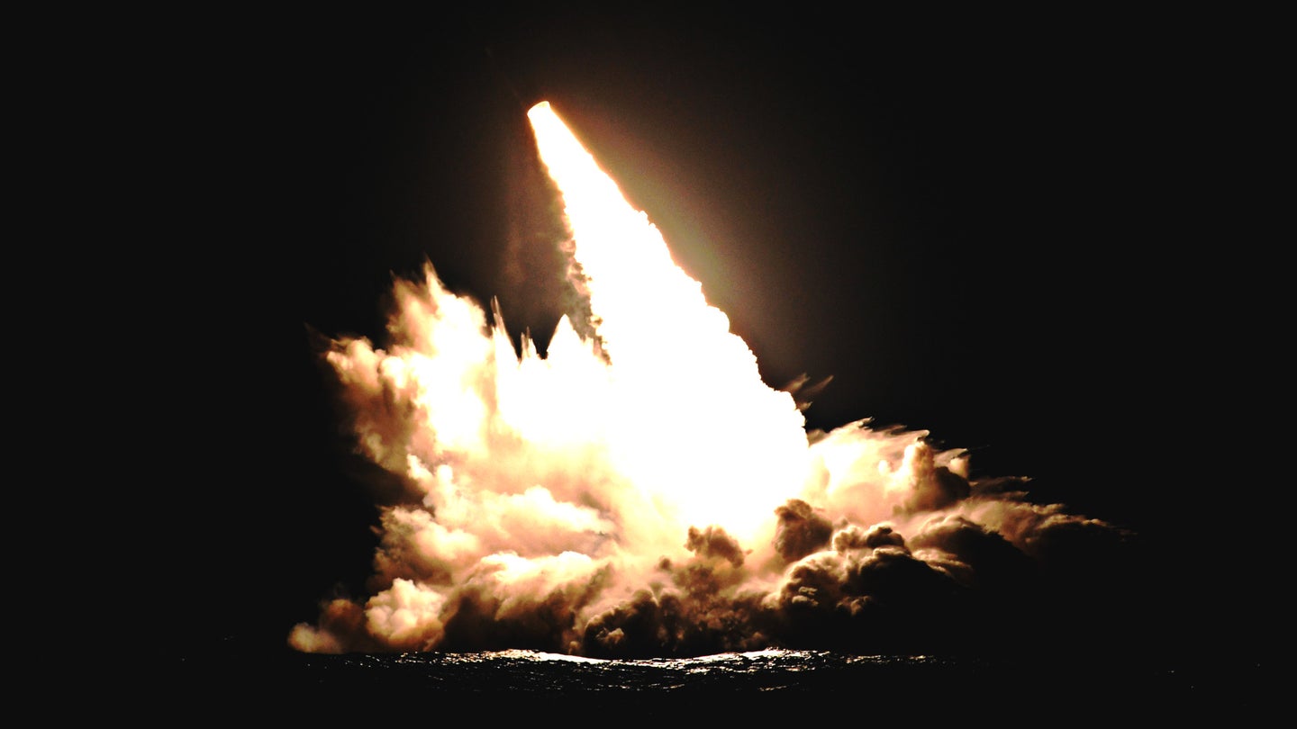U.S. Ballistic Missile Sub Fired An Impressive Four Trident II Missiles In Just Three Days