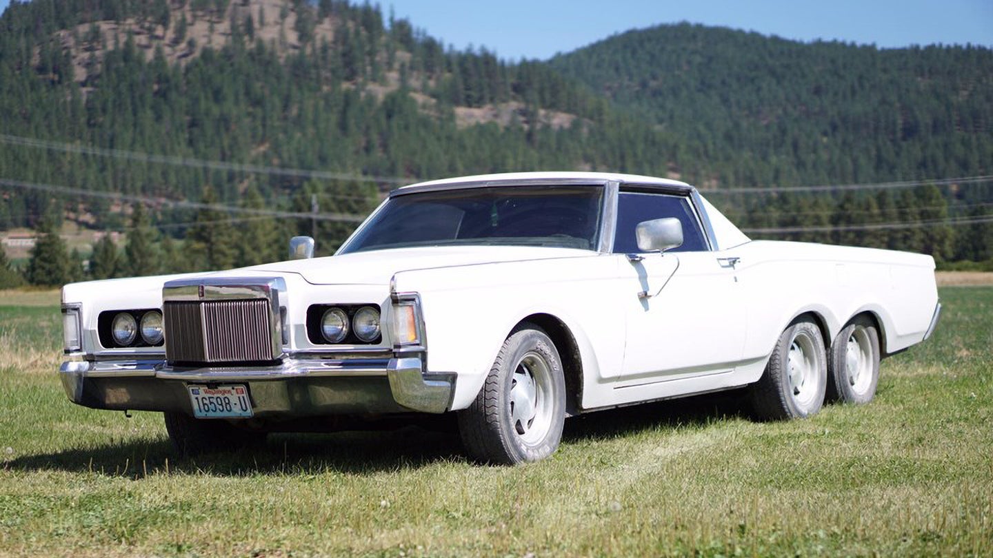 Six-Wheeled 1971 Lincoln Continental Pickup Could Be Your All-in-One Oddball for $8,000