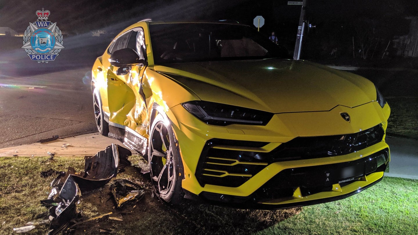 Reckless 14-Year-Old Crashes Into Lamborghini Urus With Stolen Subaru Forester