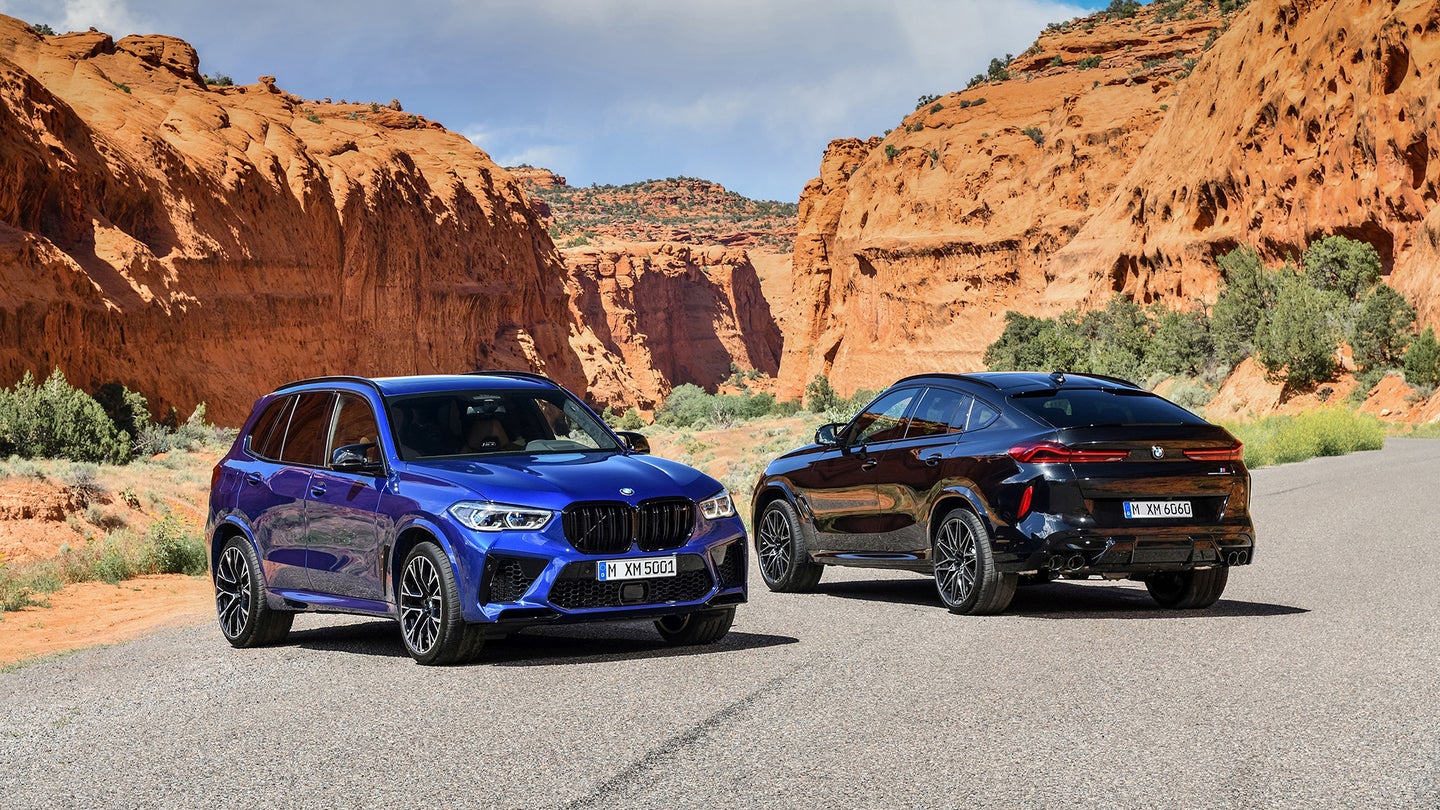 2020 BMW X5 M and X6 M Competition (Hero)