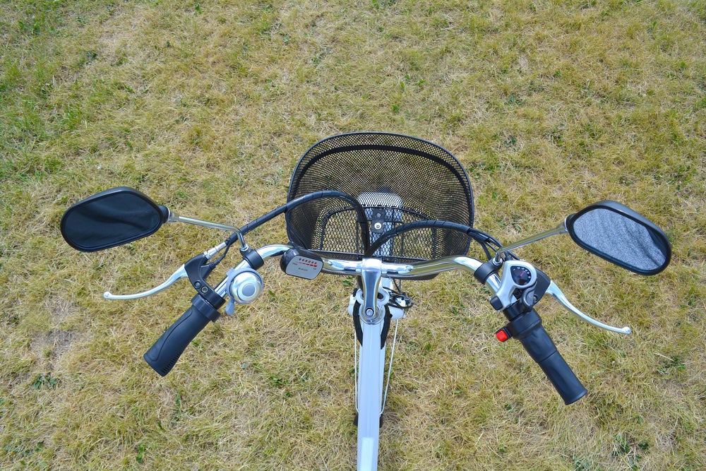 1 Pair Bicycle Handlebar Mirror Bicycle Bike Rearview Wide Range Back Sight-Lot 