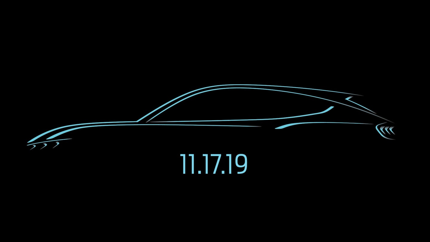 Mustang-Inspired Ford Mach E Will Debut November 17