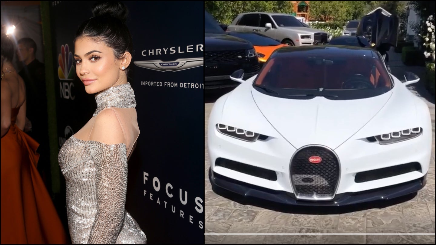 Kylie Jenner Deletes Video of Her New $3M Bugatti Chiron After Online Backlash