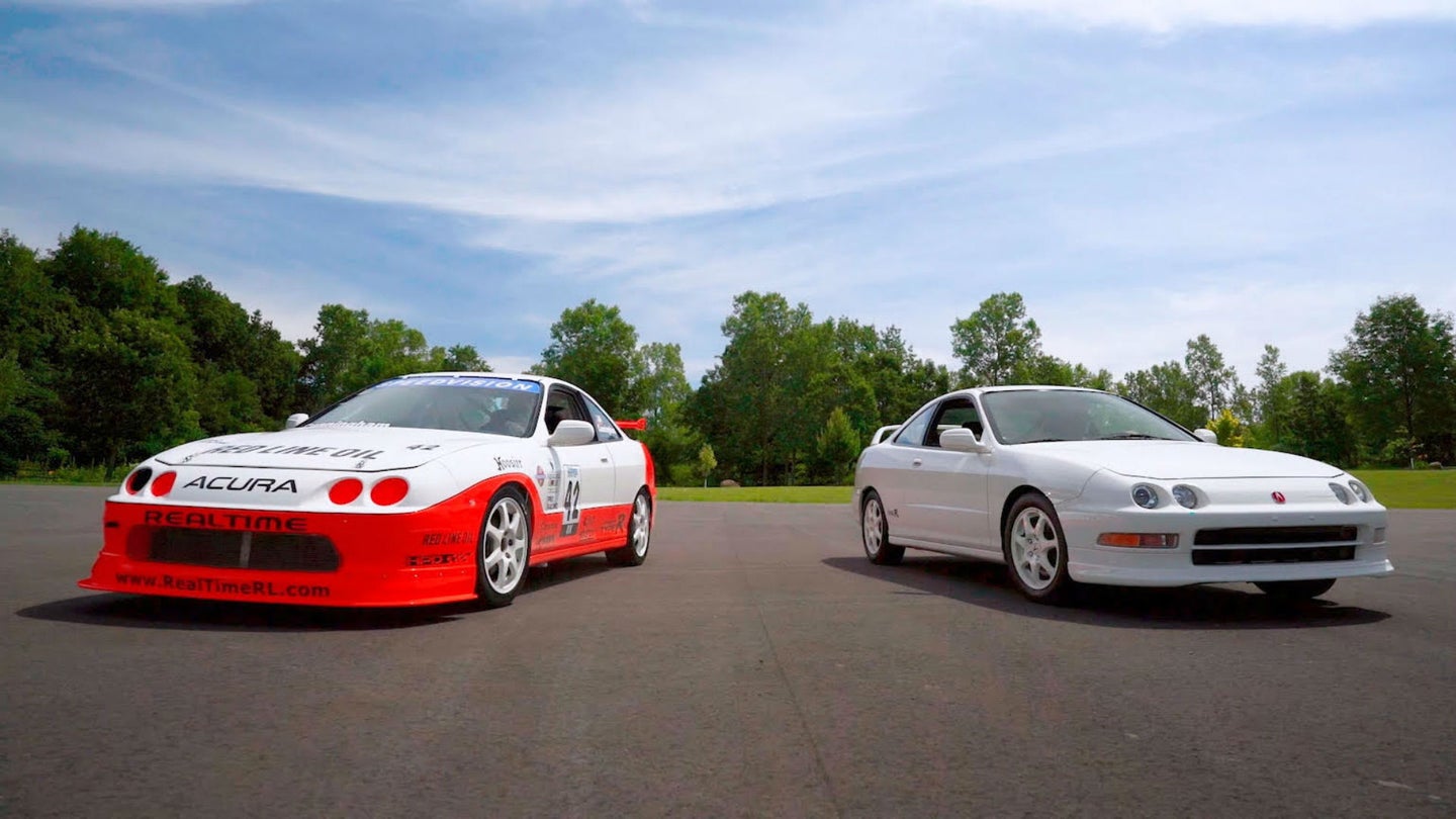 Acura Integra Type R From RealTime Racing Is Back on Track After Nearly Two Decades