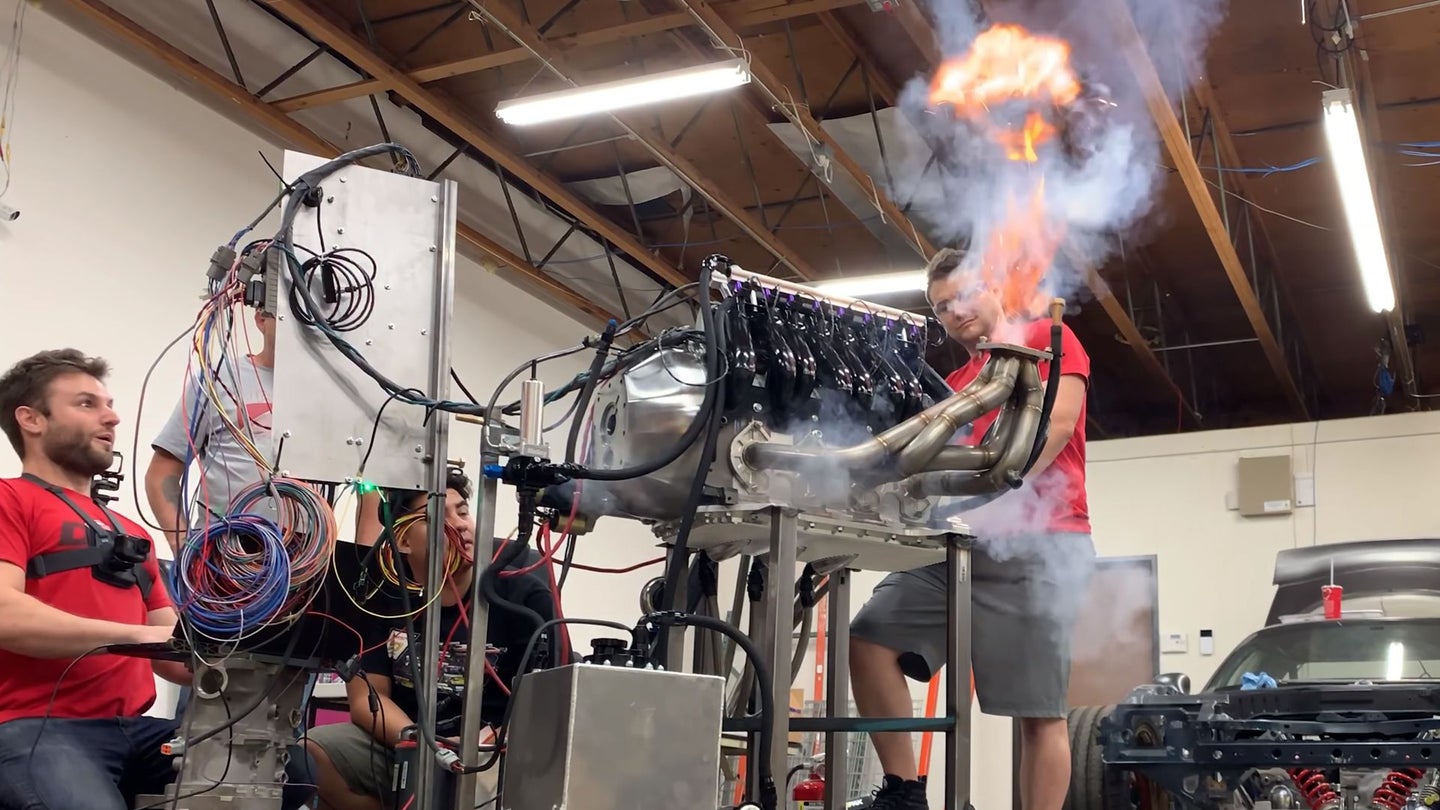 Rob Dahm&#8217;s Billet Four-Rotor 26B Wankel Engine Is a Flame-Spitting One-Off