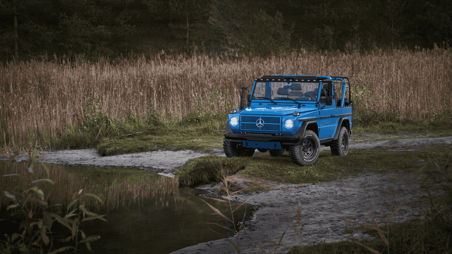 This Flawlessly Restored Convertible Mercedes G-Wagen Is $30K Cheaper Than a New One