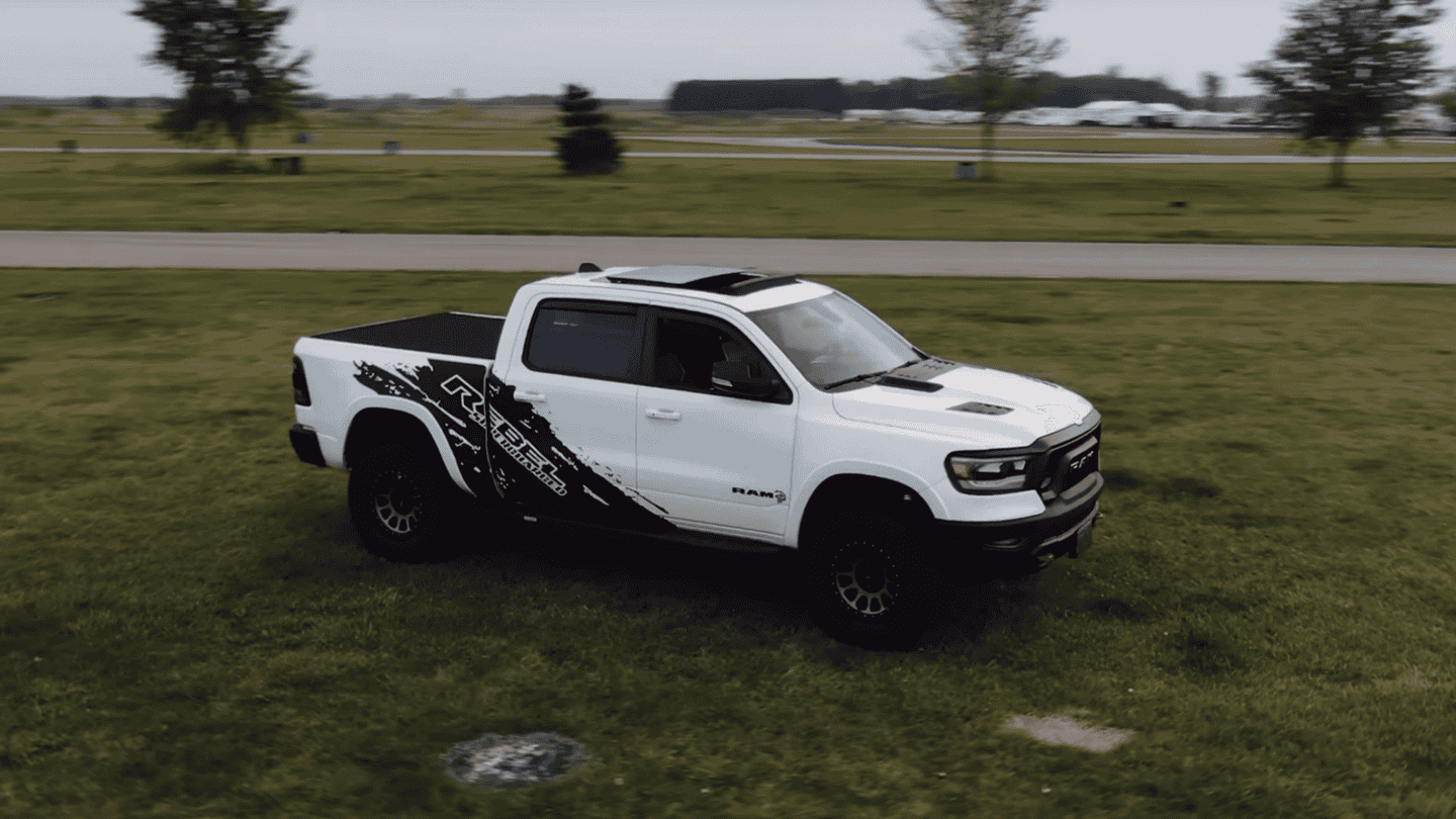 Truck Fanatic Builds His Own 707-HP Ram 1500 Rebel ‘TRX’ With Widebody, Hellcat V8