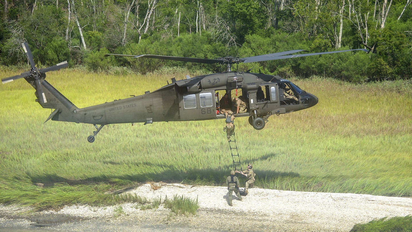 This Is Our Best Look Yet At The Elite FBI Hostage Rescue Team&#8217;s UH-60 Black Hawks