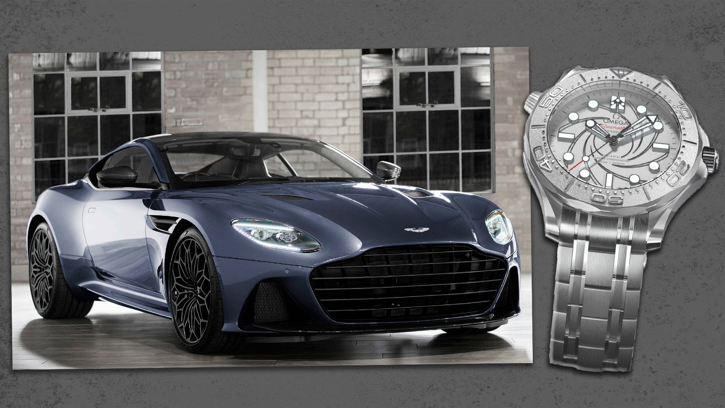 $700,007 Gets You an Aston Martin DBS Superleggera Designed by James Bond and a Rad Watch