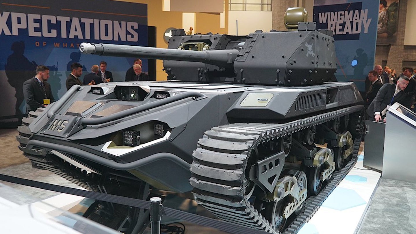 The Movie Star Ripsaw Mini-Tank Has Reemerged Unmanned And Packing A Big 30mm Cannon