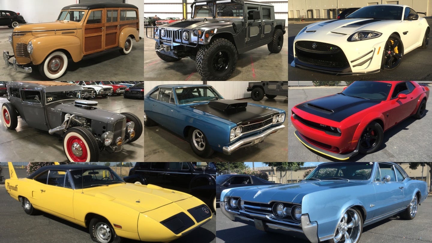 Feds Holding Online Auction for 149 Classic Cars Seized in DC Solar Fraud Case