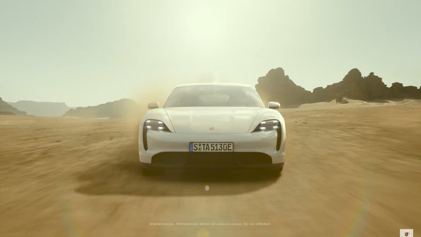 2020 Porsche Taycan Goes Head-to-Head with Star Wars TIE Fighter in Newest Ad