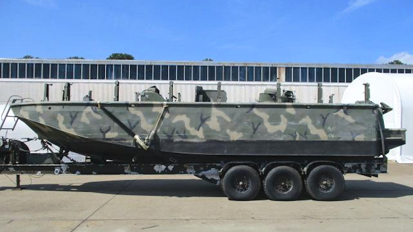 You Can Buy This U.S. Navy High-Speed Riverine Assault Boat