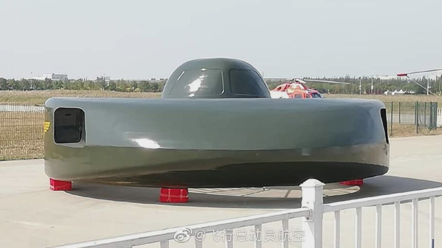 China Reveals Exotic Flying Saucer-Shaped “Armed Helicopter” Concept (Updated)