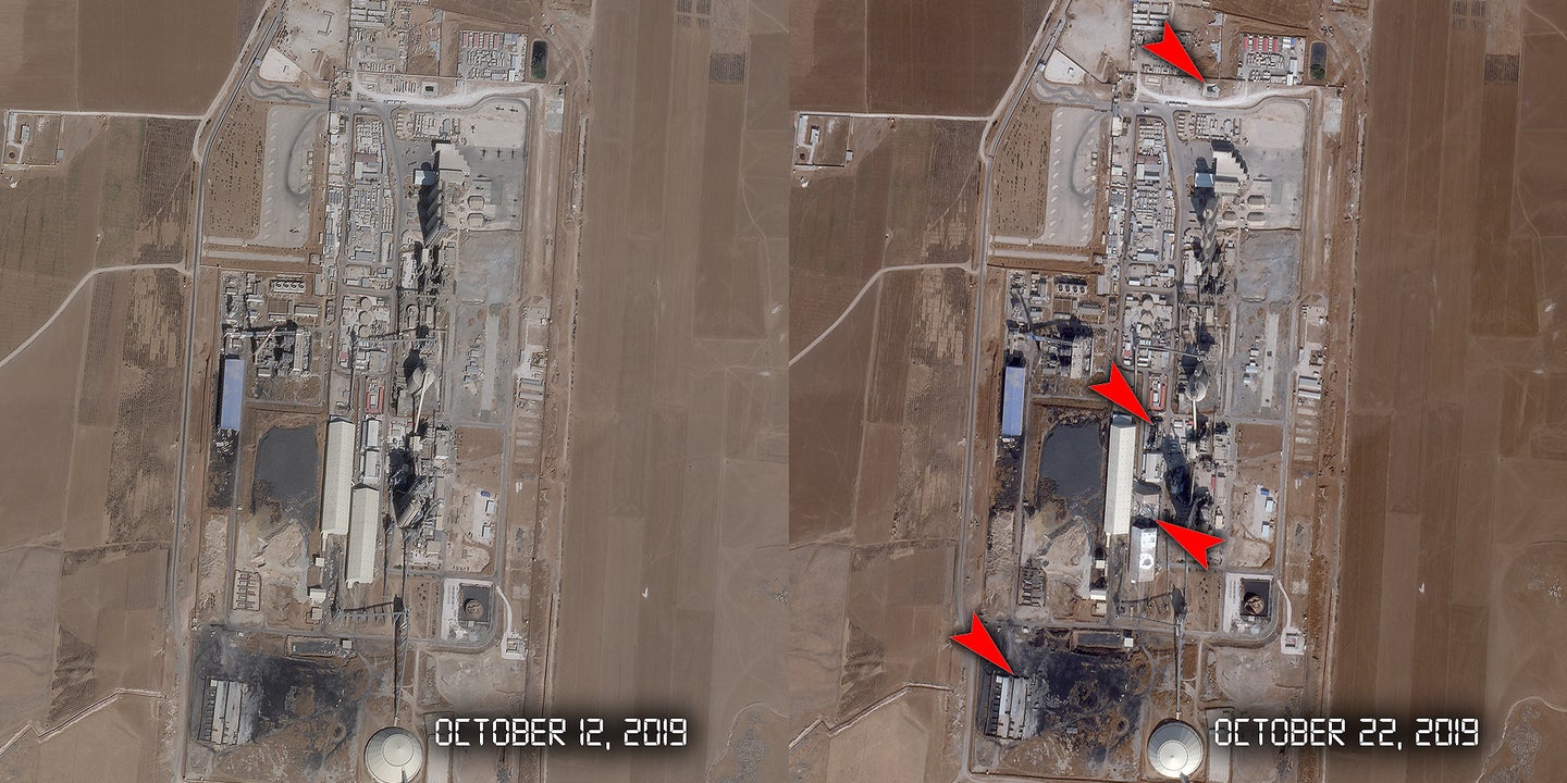 Satellite Photos Call Into Question Impact Of U.S. Bombing Its Own Syrian Base After Retreat
