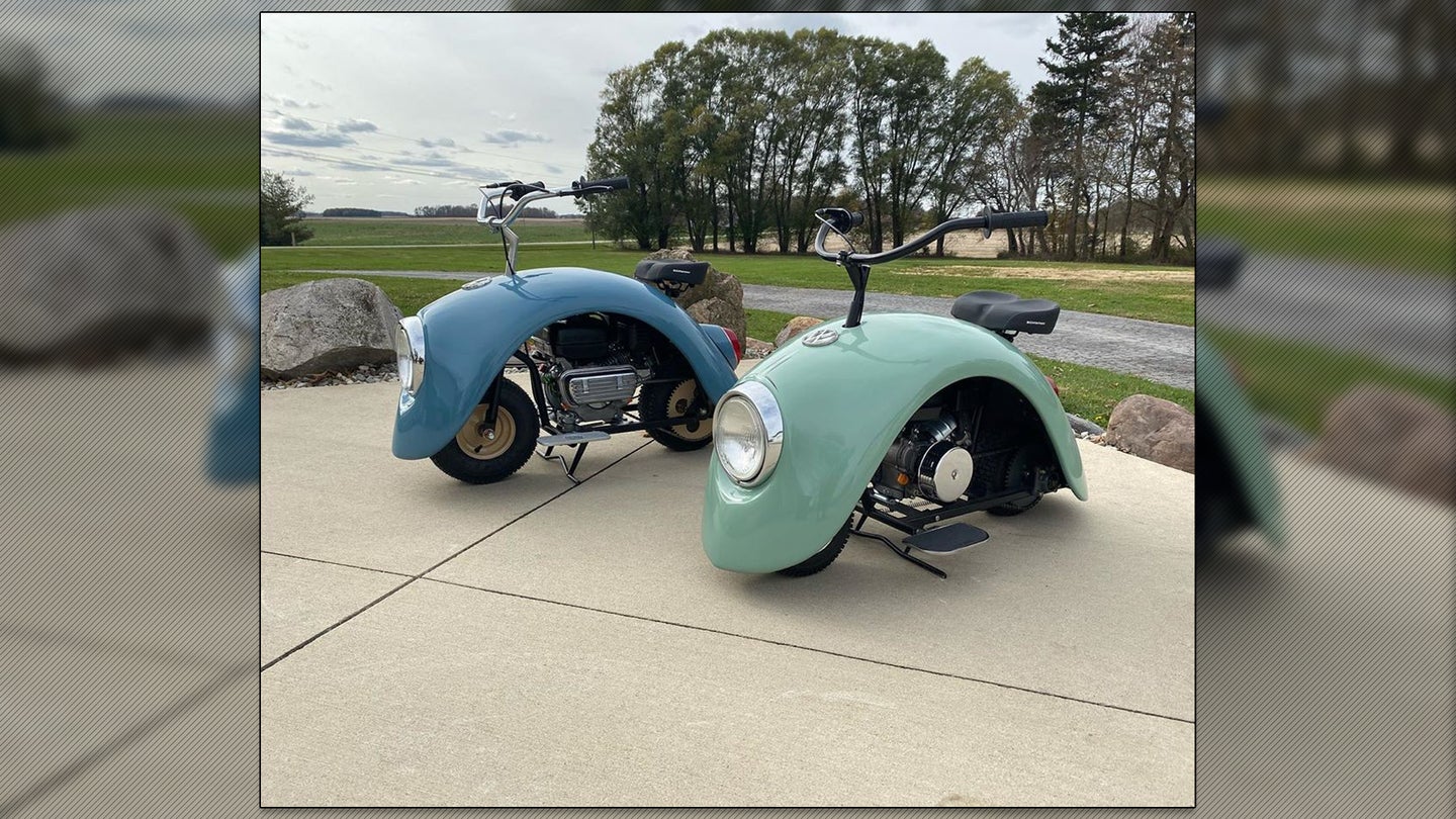These Strange Scooters Are Handcrafted From Classic Volkswagen Beetle Fenders
