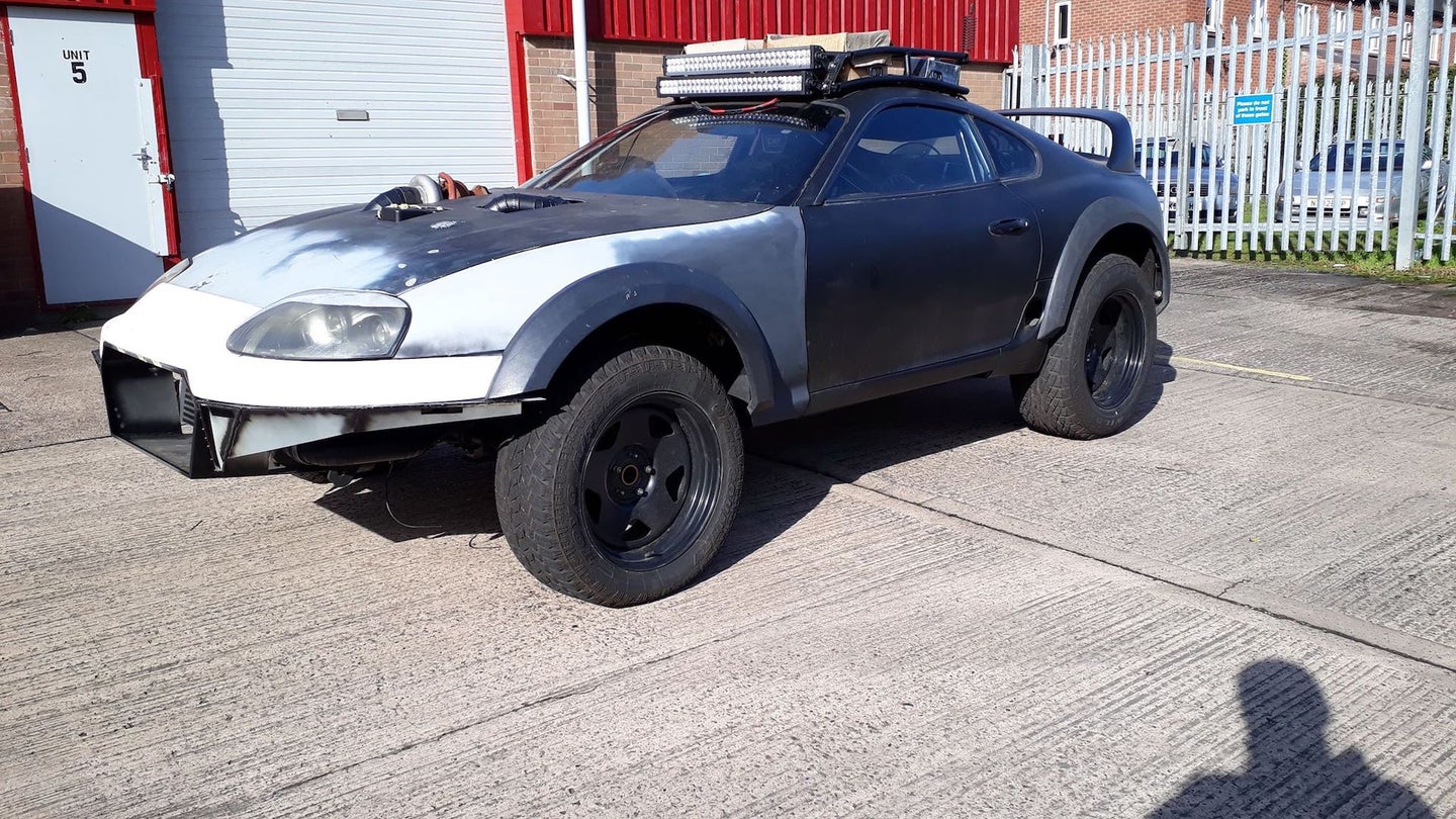 This Lifted MK4 Toyota Supra Off-Roader Ditched Its 2JZ Engine for a Cummins Diesel