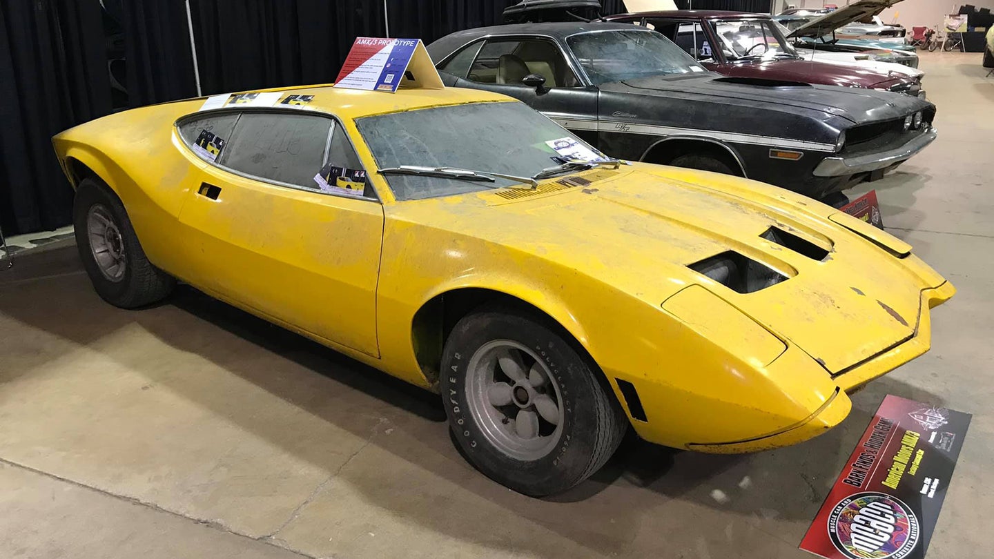 First-Ever AMC AMX/3 Prototype Bound for Restoration After Sitting for Nearly 50 Years