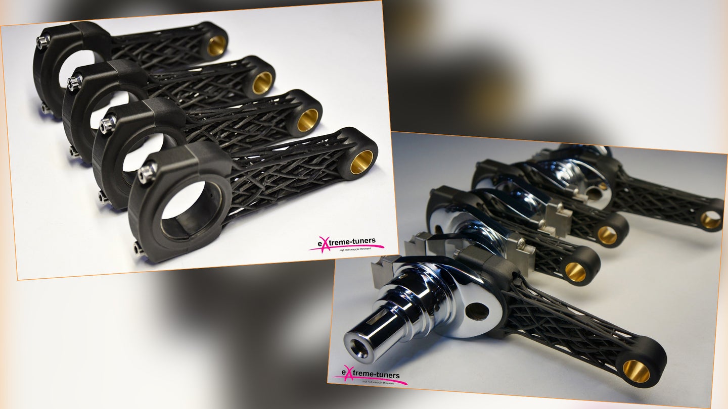 These 3D-Printed, Carbon Composite Connecting Rods Are Strong Enough to Withstand 3,000 HP