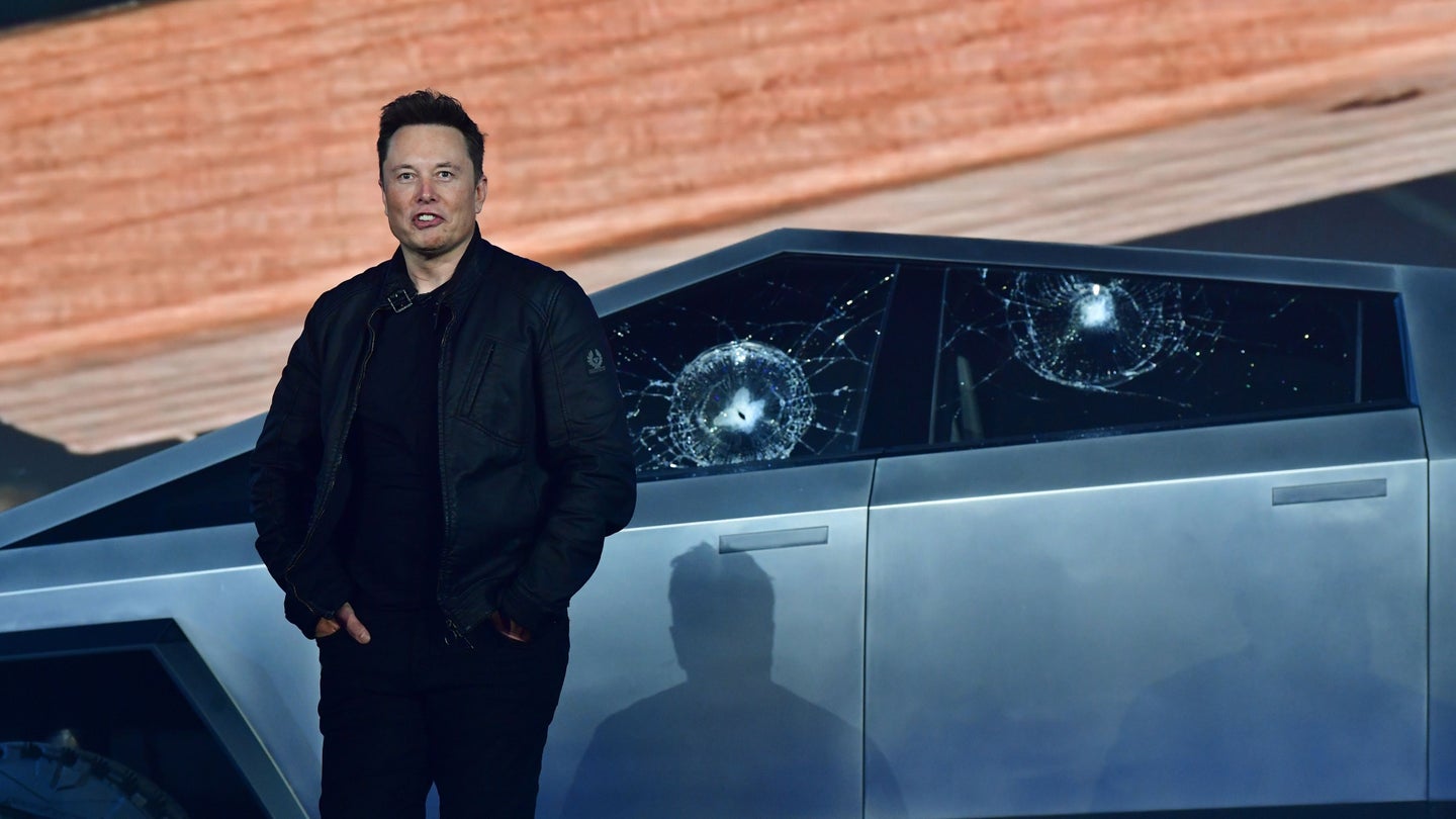 Elon Musk Tesla Cybertruck Reveal Nov 2019
