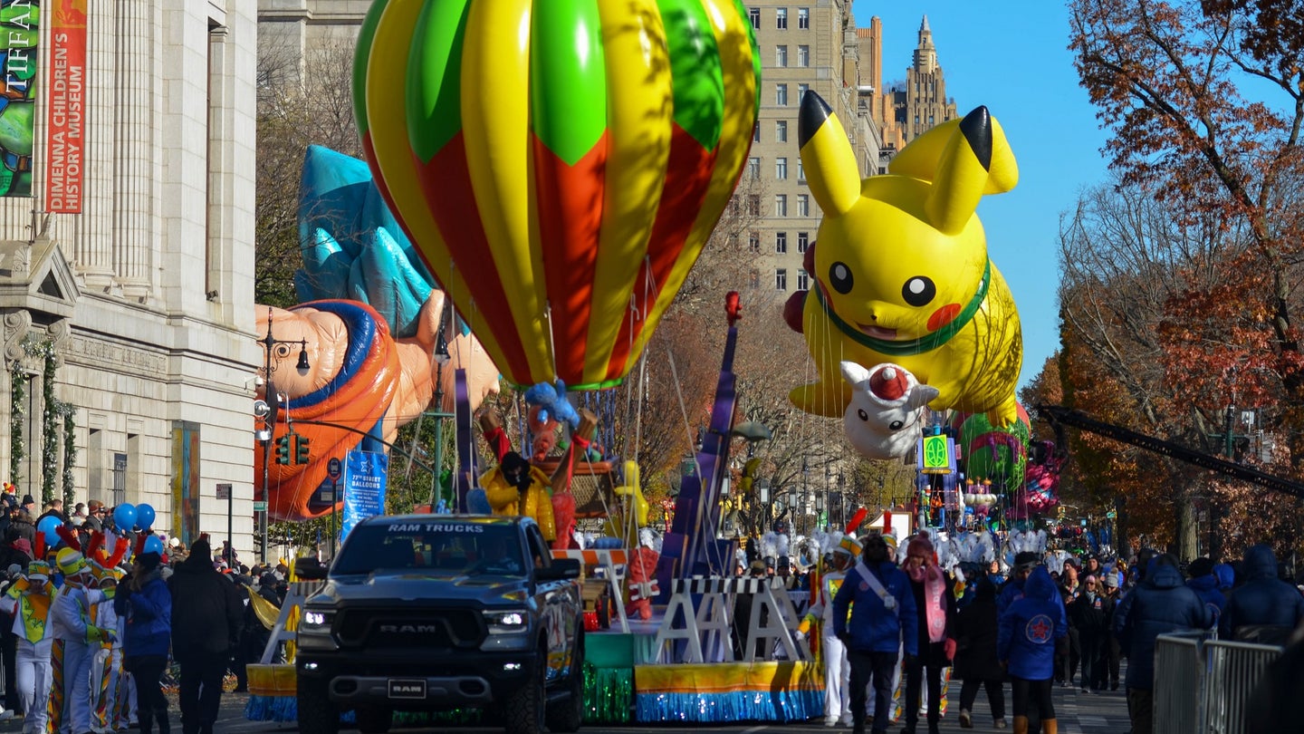 Fleet of Ram Trucks to Haul Macy’s Thanksgiving Day Parade Floats in NYC
