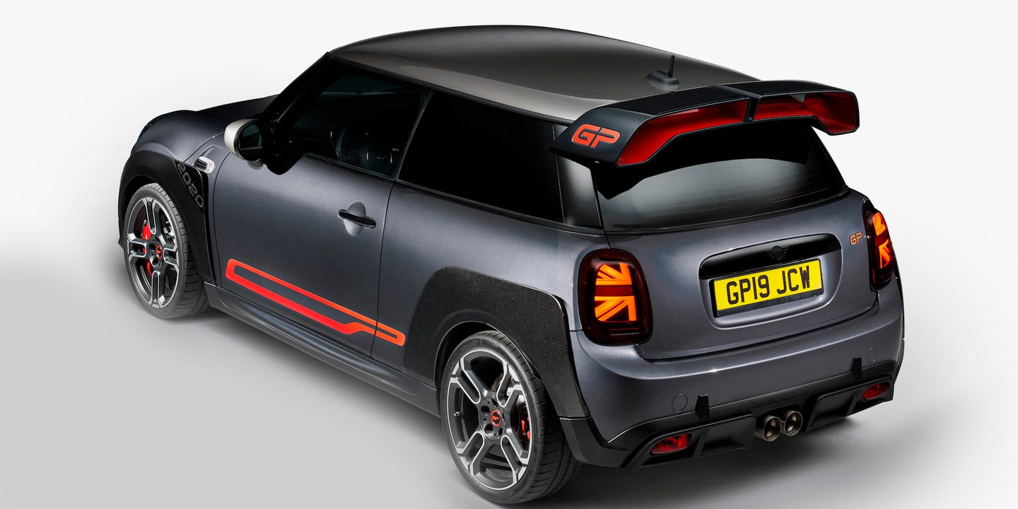 2020 Mini John Cooper Works GP Hot Hatch Wows With 306 HP and Massive Wing